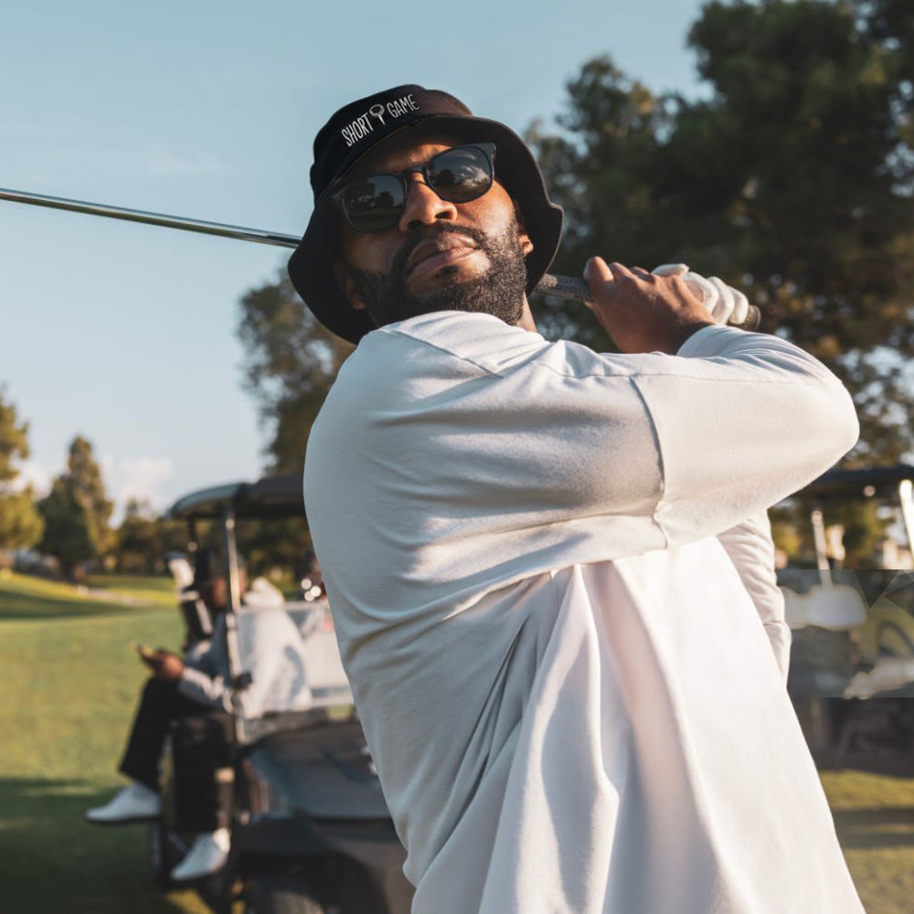 Short Game Golf Bucket Hat Black